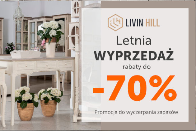 Wyprzedaż kolekcji marki Livin Hill oraz atrakcyjne rabaty na poszczególne produkty!
