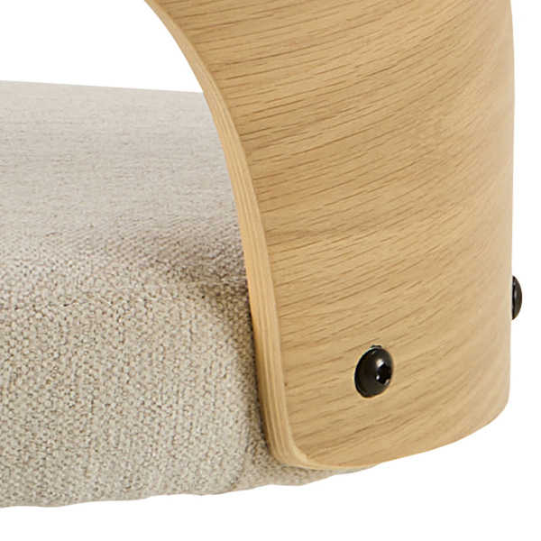 Actona Hoker Obrotowy Lucy Beżowy