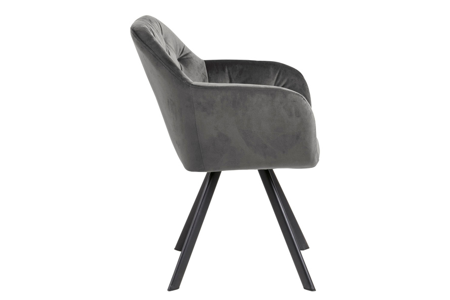 Lola Krzesło Ciemny szary