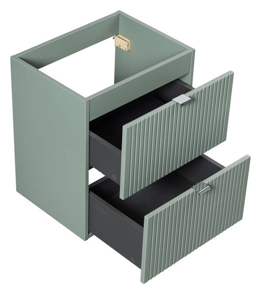 Szafka Pod Umywalkę 50 cm LINE REED GREEN