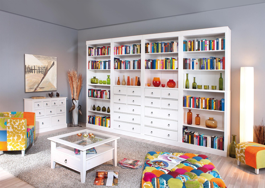 Stolik kawowy PROVENCE 1 drewniany biały