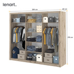 IDEA ID-01 - Szafa Przesuwna 3-drzwiowa San Remo