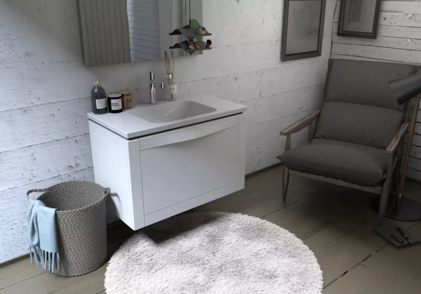 Oristo SKAGEN Szafka podumywalkowa 60 cm biały mat