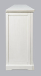 Avola AV2293-96 Komoda 244 cm biała drewno akacji przeszklone drzwi
