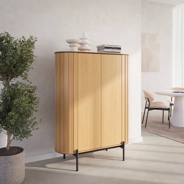 ROTTO RT-01 - Komoda 2-drzwiowa Dąb Vincenza/Eukaliptus