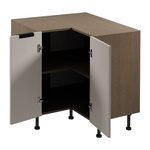 Szafka Kuchenna Dolna 2D Narożna Sorento D90N Baltic Storm Beżowy Mat