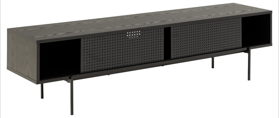 Actona Komoda RTV Angus Czarna