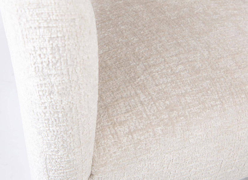 Leith LET71N Krzesło tapicerowane jasnobeżowe