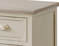 Pesaro 07 Komoda 3S/2S prowansalska kremowa drewno/mdf
