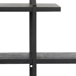 Belfast czarny półka ścienna