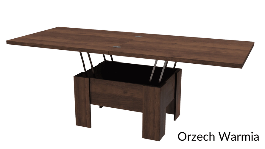 ERYK - Ławostół Ława Rozkładana Stolik Kawowy Orzech Warmia