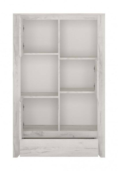 Angel TYP-31 - Komoda 3D-1S Dąb White Craft