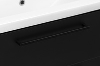 Astor Zestaw Nicole Czarny 60 cm Szafka z Umywalką Czarny Mat