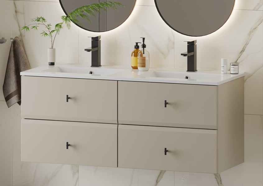 RAY-02 - Szafka pod Umywalkę 2S 60 cm Cashmere