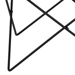 Cuxton czarny okagły stolik kawowy