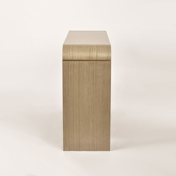 Stilig ST962 Konsola szaro-brązowa sinusoidalne półki