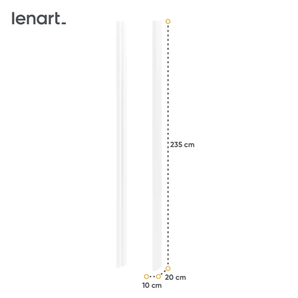 MAXI MX-08 - Listwy Boczne z Oświetleniem LED Do Szaf MAXI