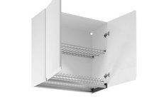 Szafka Kuchenna Górna 2-drzwiowa z Ociekarką G80C Aspen White Biały Połysk