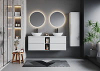 ETNA-03 - Słupek Wysoki 1-drzwiowy Biały Połysk