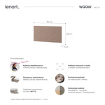 WOOW WO-13 - Panel Tapicerowany Gemma 13