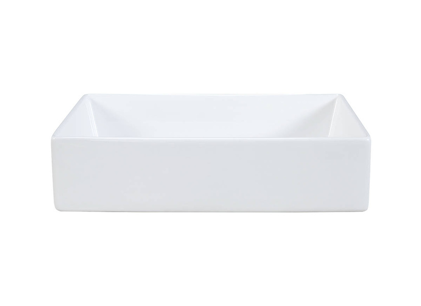 Umywalka Nablatowa Ceramiczna GAJA45-SW Biały Połysk