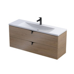 Oristo Szafka z Umywalką SIENA COMPACT 120 cm Jasne Drewno