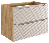 Szafka Pod Umywalkę 80 cm 2S OCEAN BEIGE