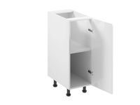 Szafka Kuchenna Dolna 1-drzwiowa Lewa D30-L Aspen White Biały Połysk