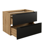 Szafka Pod Umywalkę 80 cm Luxor Black