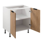 Szafka Kuchenna Dolna 2D Sorento D80 Biały Mat Puccini