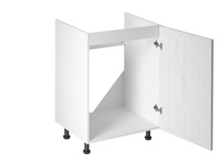 Szafka Kuchenna Dolna 1-drzwiowa Prawa D60Z-P Prowansja Sosna Andersen Biały Mat