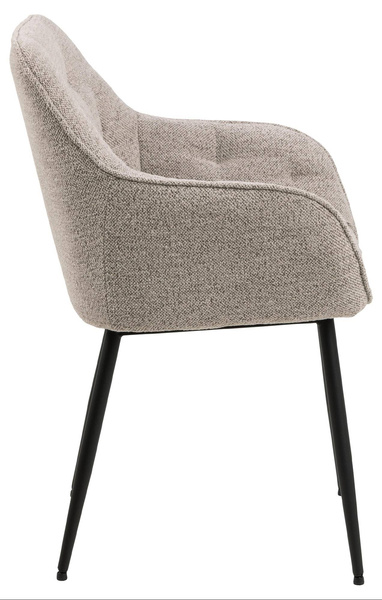 Actona Krzesło Z Podłokietnikiem Brooke Beżowe