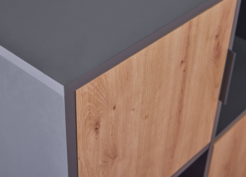 Regał Pepeto 5T antracyt