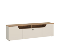 Cut Out CTUF02 - Komoda RTV 2D1K Cashmere Dąb Coast Evoke