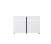 Cross – Komoda 2D2S Biały Czarny Mat