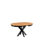 FONTI-10 - Stół Rozkładany Okrągły Dąb Karmel