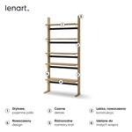 OLLIE OL-05 - Regał Dąb Olejowany