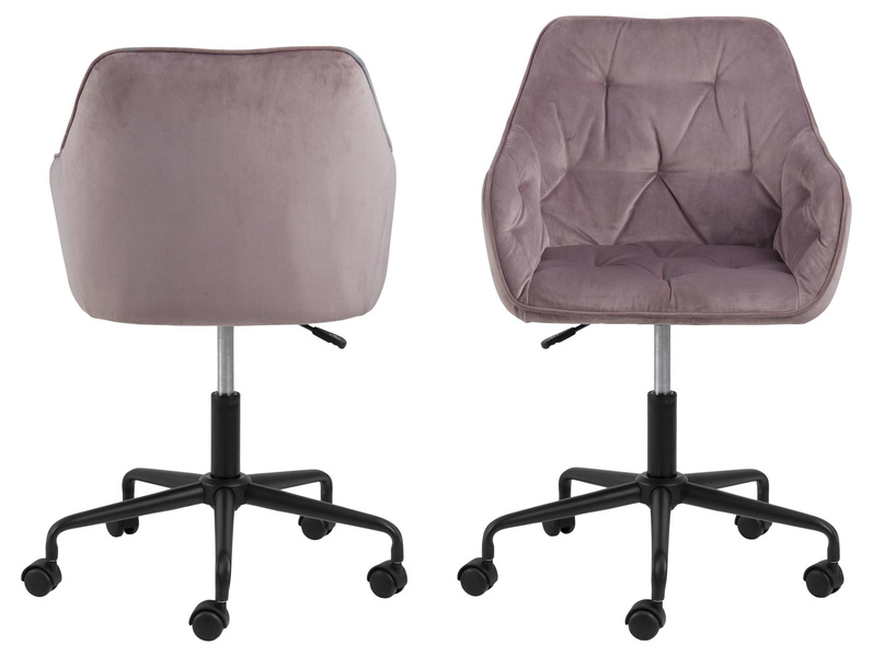 Brooke Krzesło Do Biurka Rózowy