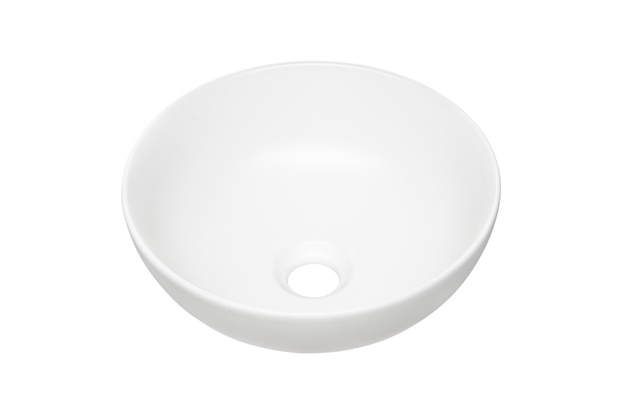 Umywalka Nablatowa Ceramiczna UN-DOMI-MW Biały mat