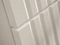 Zestaw Szafka pod Umywalkę z Blatem 100cm i Szafka z Koszem Adel Cashmere