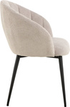 Actona Krzesło Do Jadalni z Podłokietnikiem Daniella Beżowy