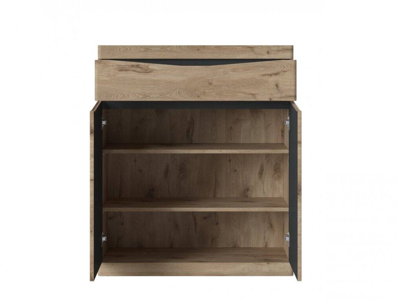 Twist SUMGK1 - Komoda 2D1S Dąb Viking/Antracyt