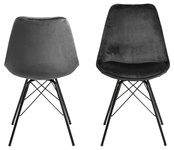 Eris Krzesło Ciemny szary