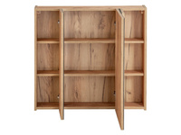 Szafka wisząca z lustrem Capri dąb 843