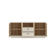 Mosano LUSF101 - Komoda RTV 2D2S Cashmere Dąb Cremona