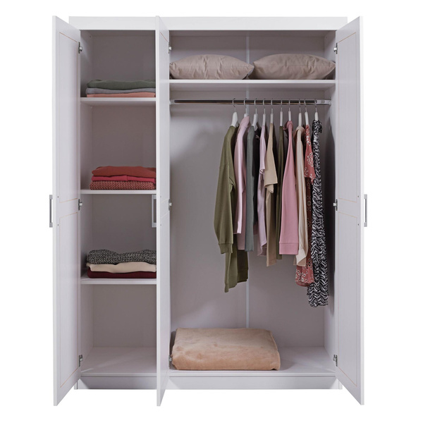 Szafa MAGNUS drewniana biała