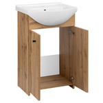 Astor Zestaw Pik Wotan 50 cm Szafka z Umywalką Dąb Wotan