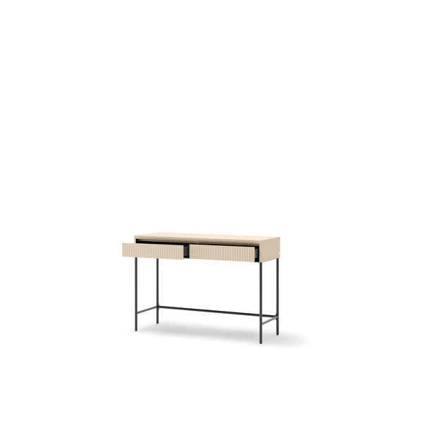 TREND TS-09 - Toaletka 2S z Oświetleniem LED Beż Piaskowy Czarny Mat