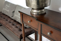 AV1632-60 Avola konsola brązowa 3S Avola antique Mahogany