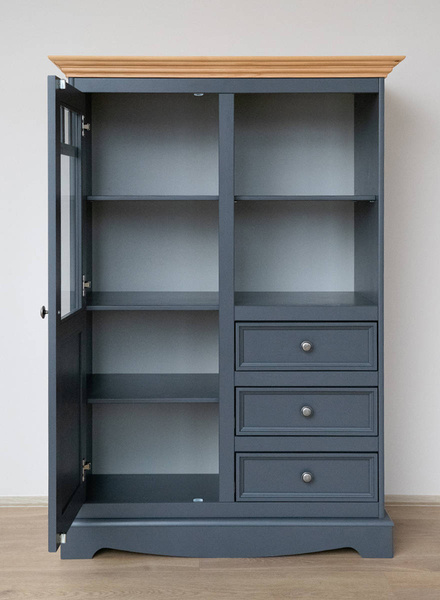 Witryna 1.3 grafit naturalna sosna Belluno Elegante_01